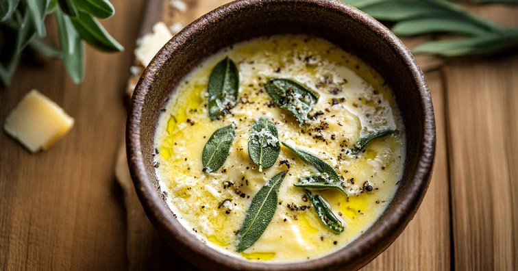 Salbeibutter für Ravioli und oder andere Nudeln