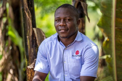 Slow Food Präsident Edward Mukiibi auf der Biofach 2025